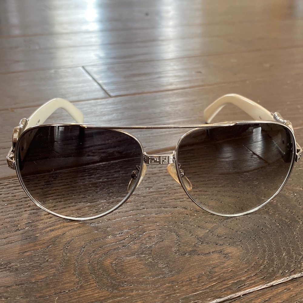Fendi White Sunglasses